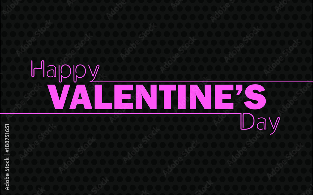 Valentine’s Day greeting card. Web banner. Vector illustration. Valentine’s Day greeting card. Web banner. Vector illustration.