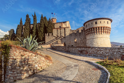 The Brescia stronghold, Italy photo
