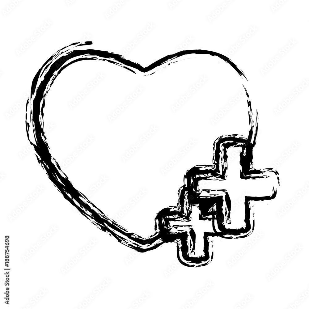 Virtual love social media symbol Virtual love social media symbol