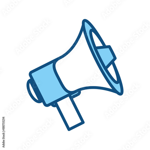 Bullhorn advertising symbol