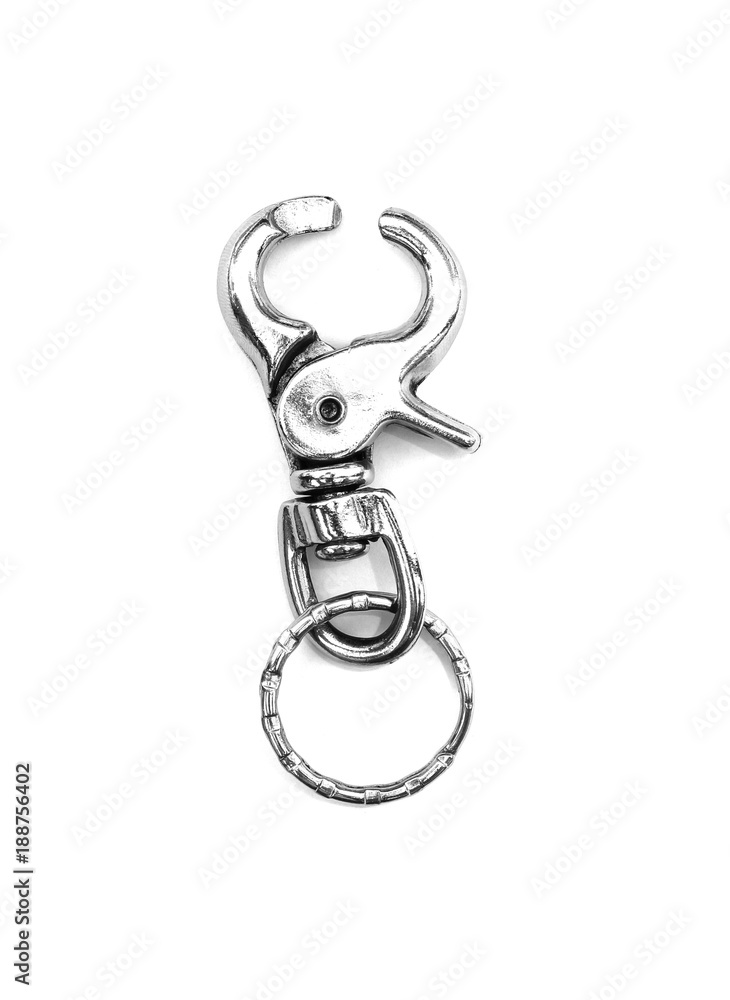 key chain isolated on white background. key chain isolated on white background.