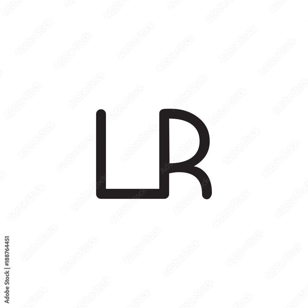 initial letter rounded logo modern initial letter rounded logo modern
