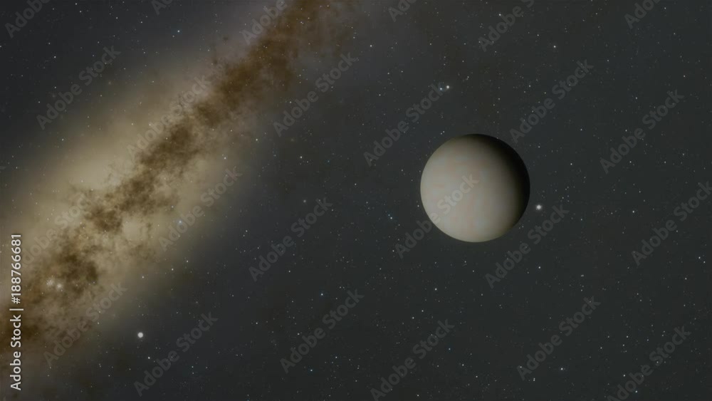 Extrasolar Kepler Planet Gray Orange Alien World Extrasolar Kepler Planet Gray Orange Alien World