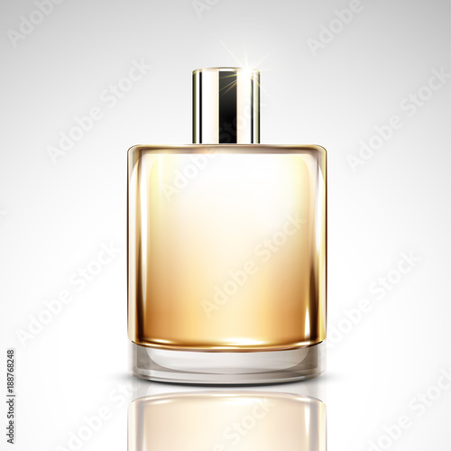 Perfume bottle mockup