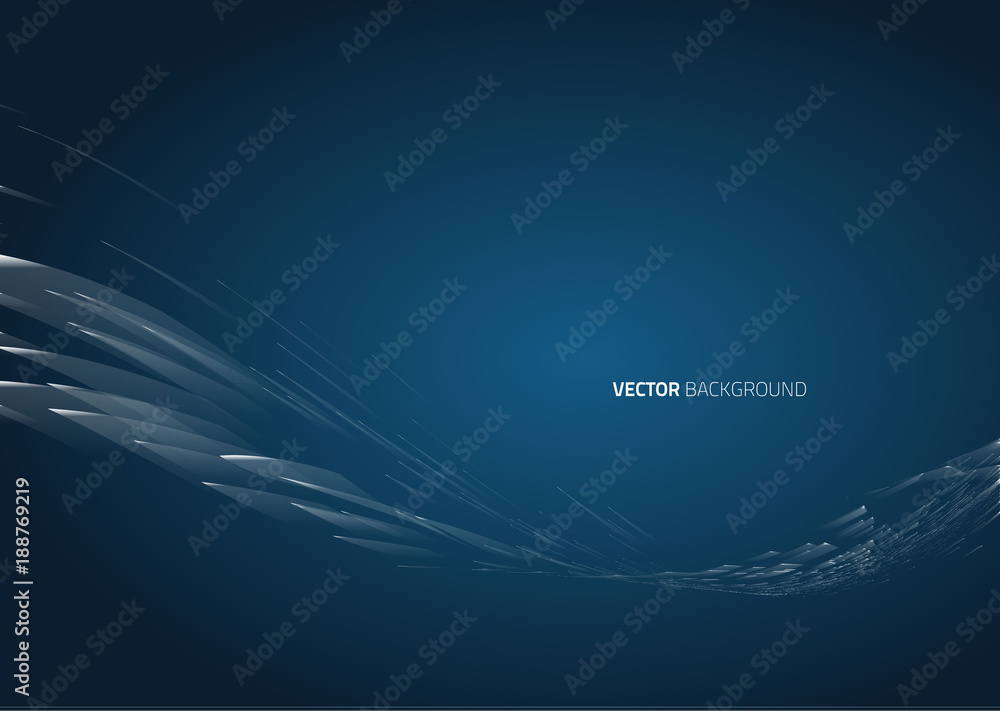 Abstract geometric technology design element. Abstract geometric technology design element.