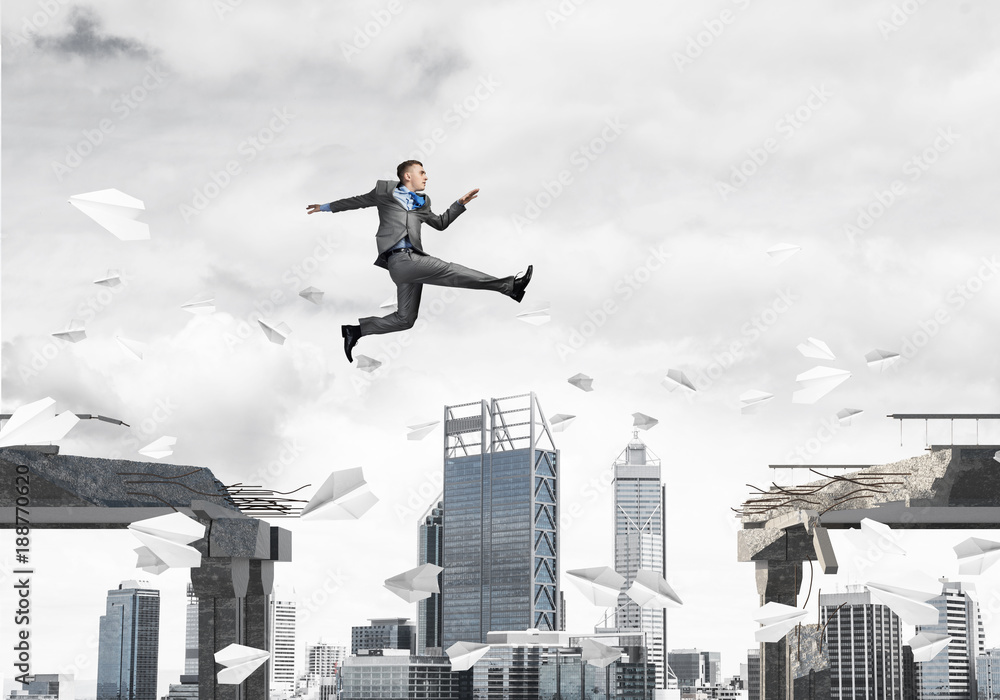 Problem and difficulties overcoming concept. Problem and difficulties overcoming concept.