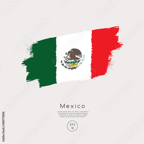 World Flag in Grunge Brush Stroke : Vector Illustration