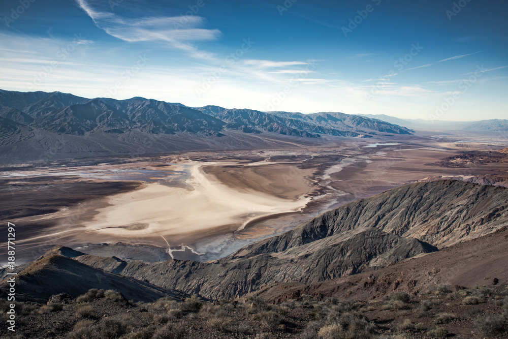 Landscape of Death Valley National Park from Dante's View, California, United States