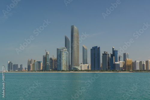 Abu Dhabi Cityscape view on Nov 13 2017 © lloyd