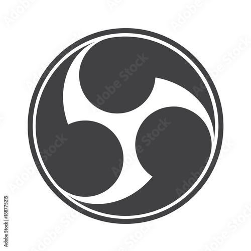 Tomoe or Tomowe a Japanese symbol or icon is widely accepted as the symbol of Shinto.