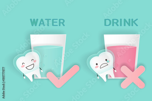 cute cartoon tooth