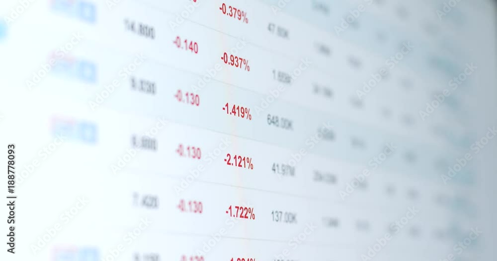 Stock market data information