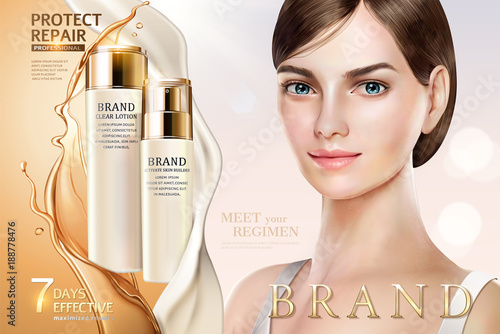 Skin care ads