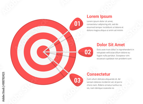 Target with Three Arrows