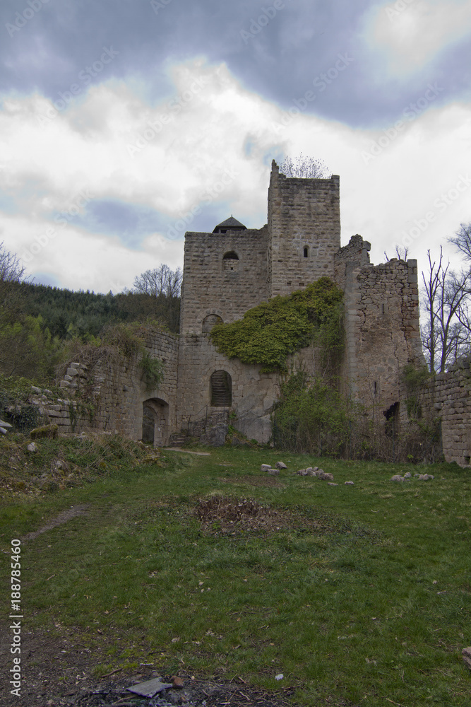 Festungsanlage - Ruine (Vogesen)