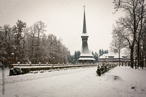 Wooden church in Romania © slava2271