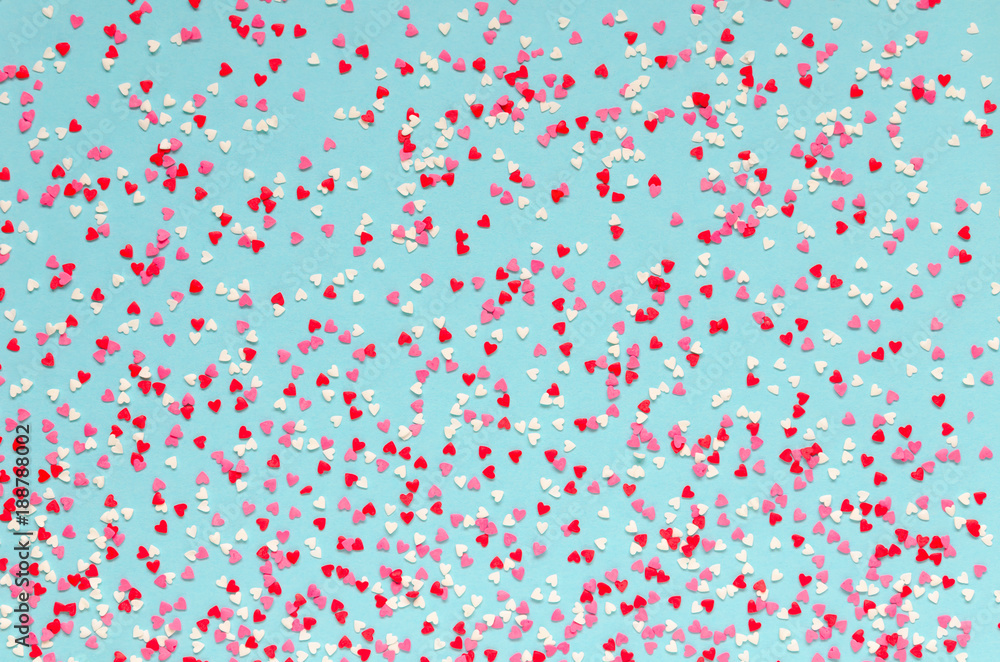 Background of colorful hearts Background of colorful hearts