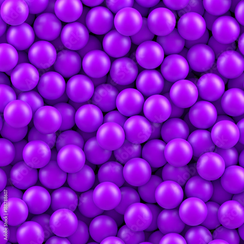 Purple balls background