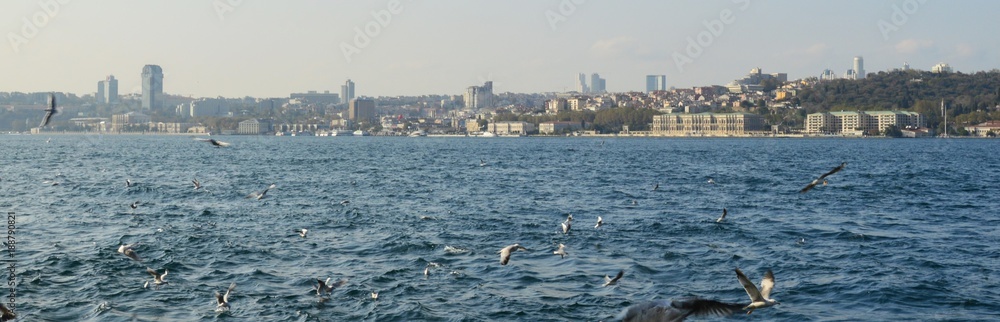 Panorama, Istanbul und Bosporus