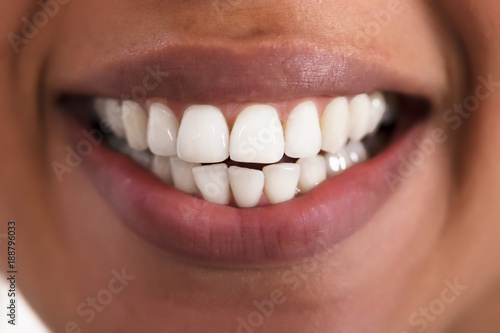 Close-up Of Happy Woman