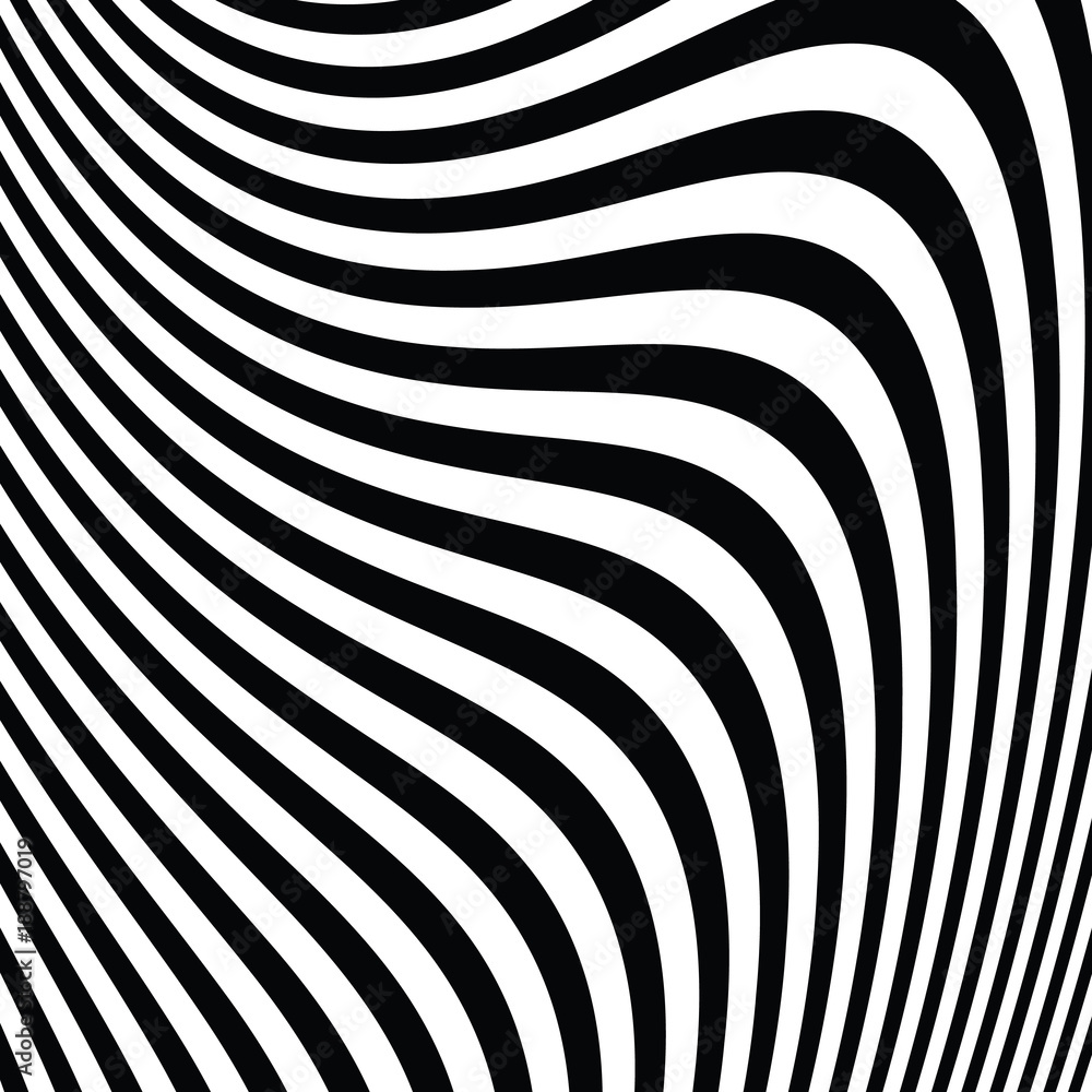 Abstract Black and White Modern Striped Background Abstract Black and White Modern Striped Background