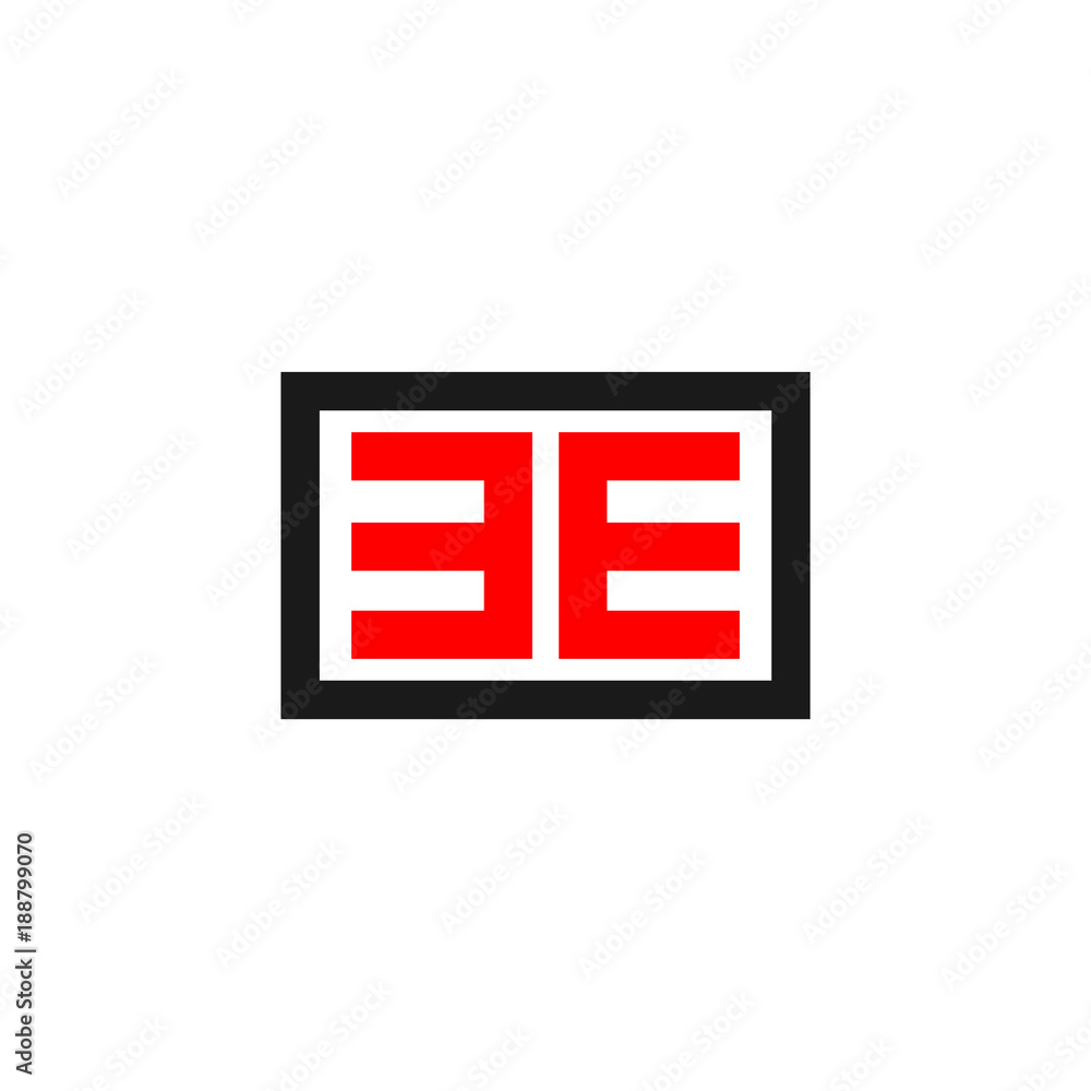 EE Logo Vector Template Design EE Logo Vector Template Design