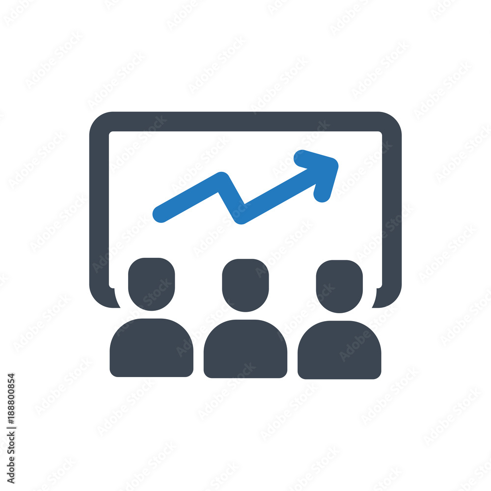 Business Meeting Icon Business Meeting Icon