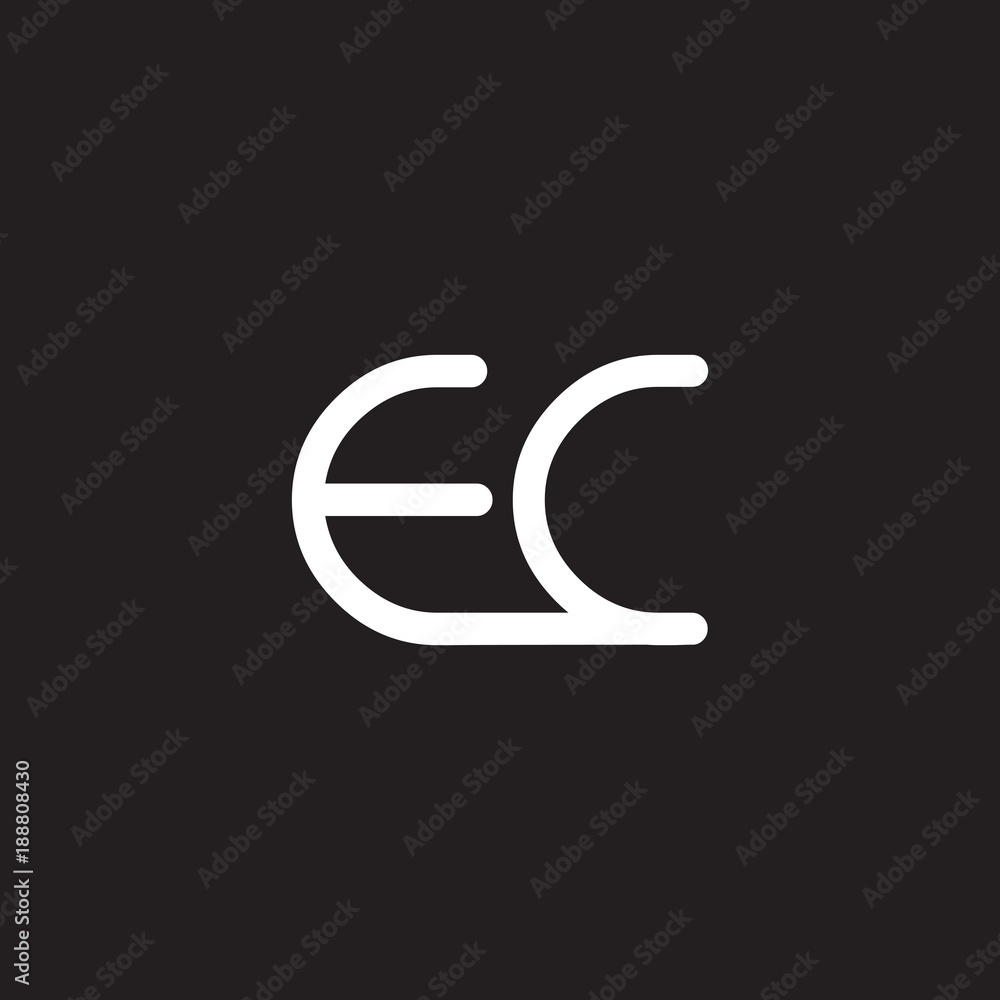 initial letter rounded logo modern white initial letter rounded logo modern white