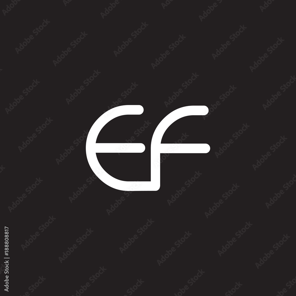 initial letter rounded logo modern white initial letter rounded logo modern white