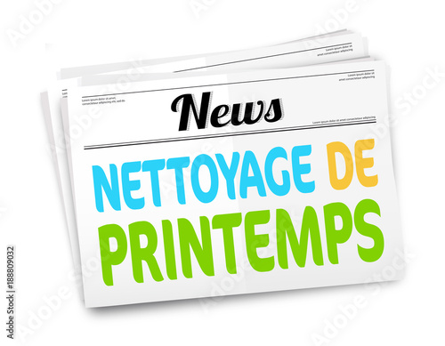 Nettoyage de printemps