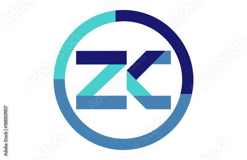 Free Download ZC Global Circle Ribbon Letter Logo - GFXLoad