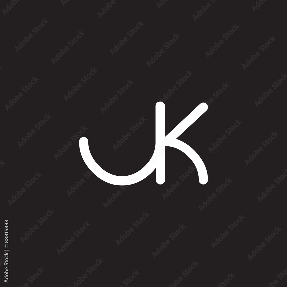 initial letter rounded logo modern white initial letter rounded logo modern white