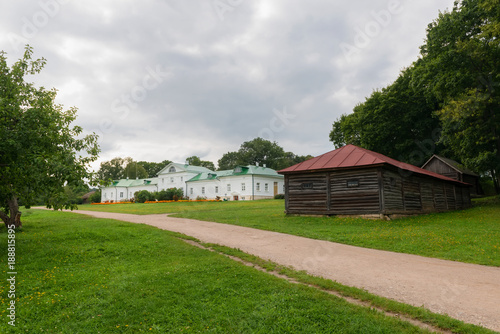 The Volkonsky House is the oldest building in the county of Leo Tolstoy in Yasnaya Polyana in September 2017.