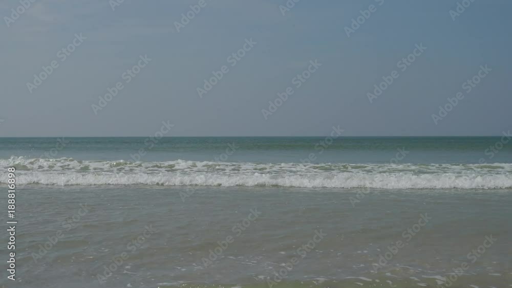 Coast of the Indian Ocean on a summer day. 4K Coast of the Indian Ocean on a summer day. 4K
