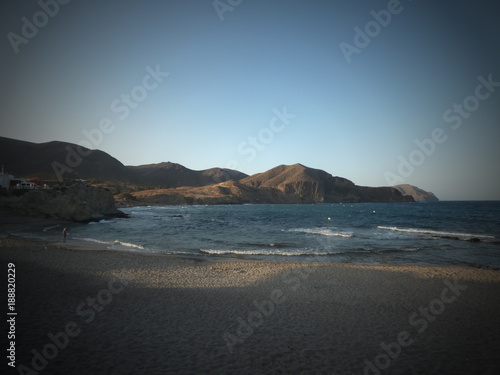 Isleta del Moro, localidad del Parque Natural Cabo de Gata-Níjar, Provincia de Almería, perteneciente al municipio de Níjar