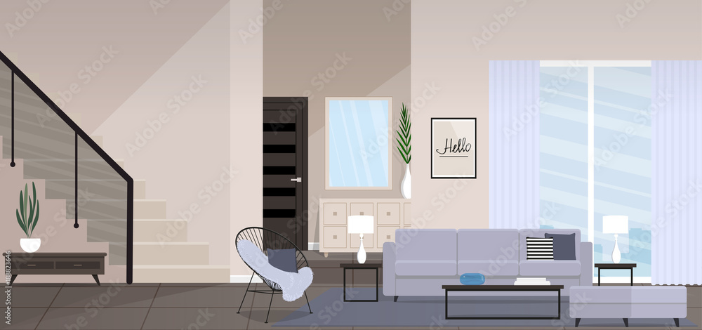 Premium Vector  Home furniture big clipart set household items