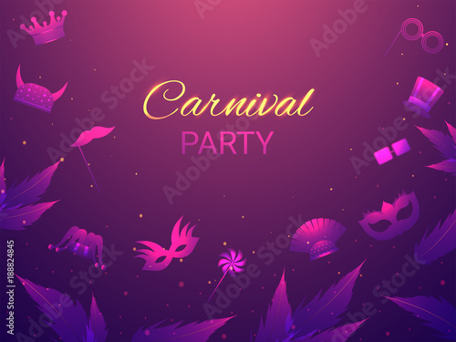 Carnival Party Concept Design.