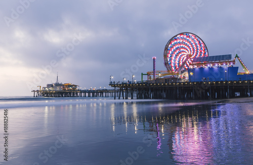 USA, California, Los Angeles, Santa Monica Pier