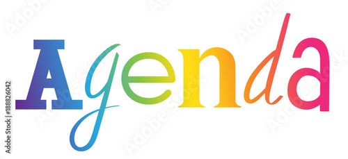 Icône vecteur AGENDA