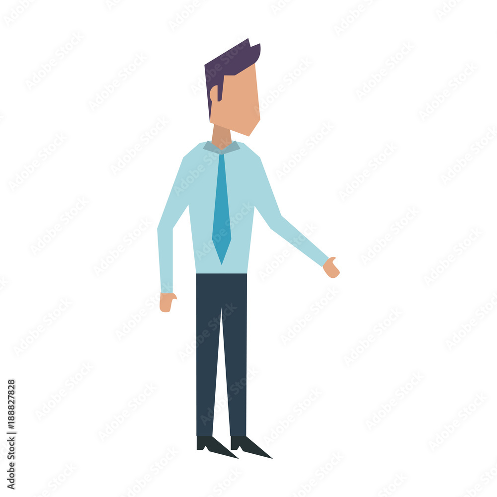 Businessman with suit icon vector illustration graphic design Businessman with suit icon vector illustration graphic design