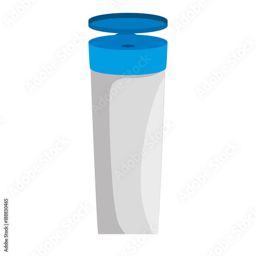 bottle product cream icon vector illustration design