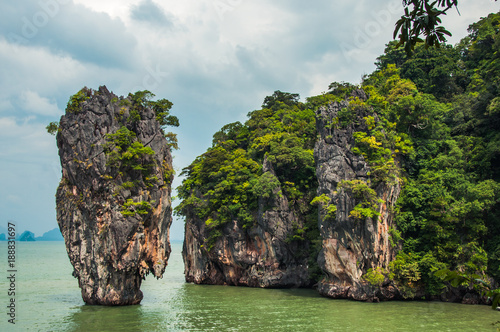 James Bond island in Phang Nga Bay, Thailand