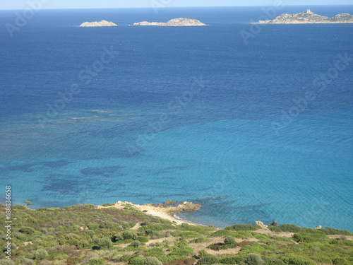 Fototapeta Naklejka Na Ścianę i Meble -  litorale Sardo tra Villasimius e Costa Rei