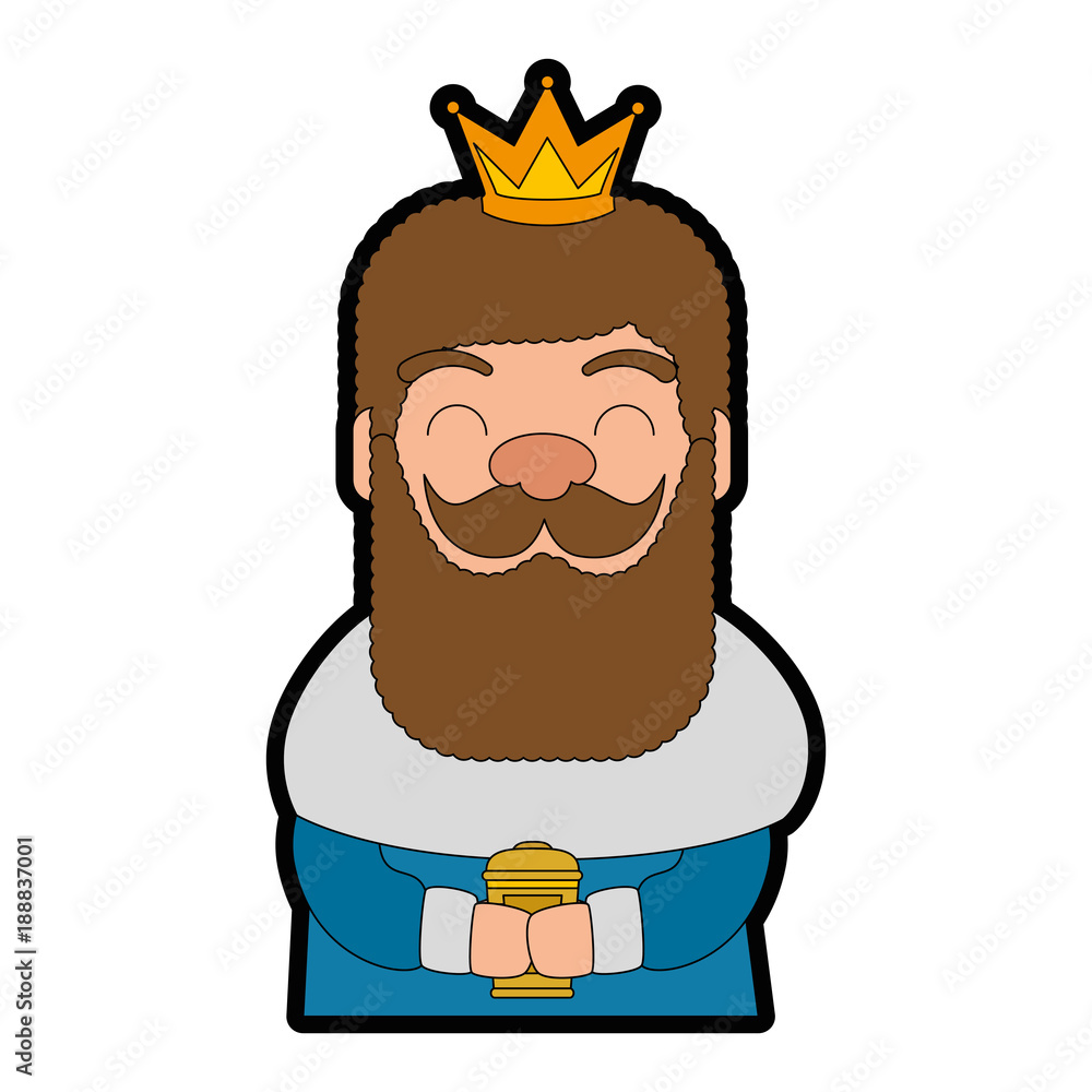 king wizard avatar character vector illustration design king wizard avatar character vector illustration design