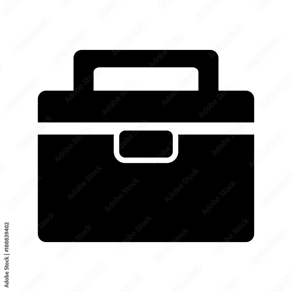 Business suitcase icon image Business suitcase icon image
