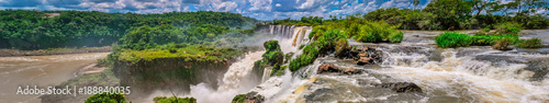 Argentina panoramic falls