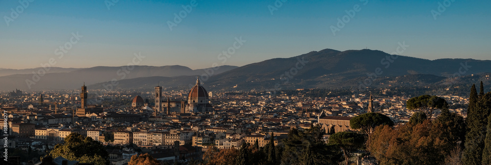 Fototapeta premium Panorama of Florence, Florence, Italy
