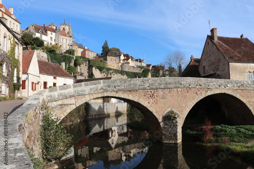 Bourgogne - Côte-d'Or - Sémur-en Auxois - Pont Pinard sur l'Armançon