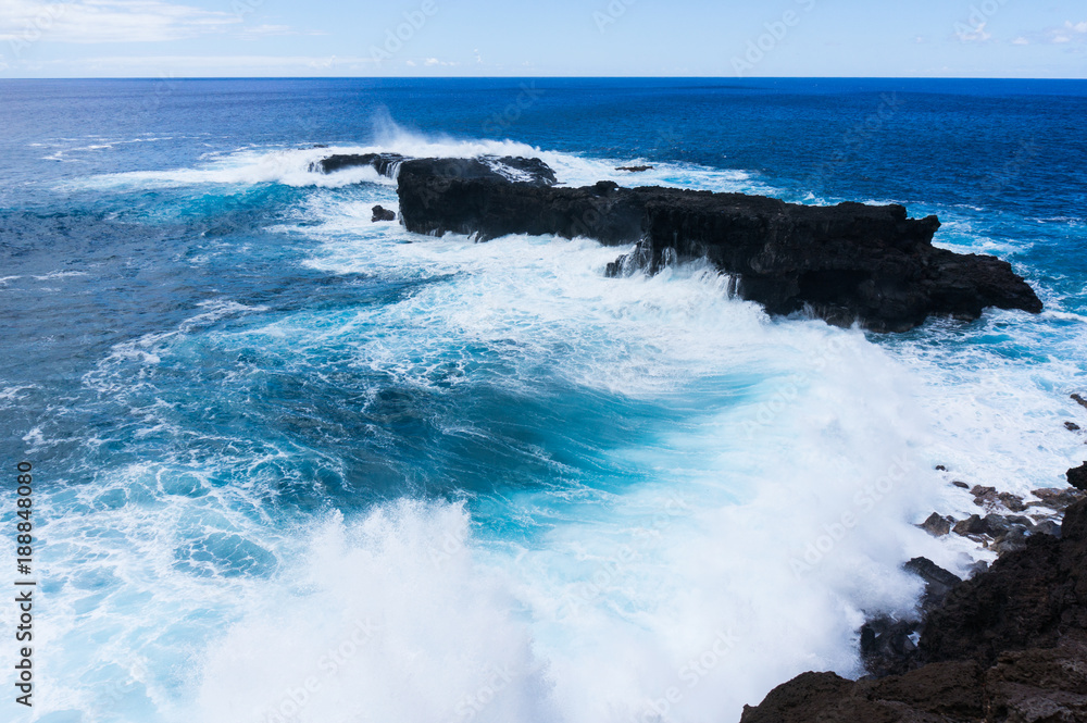 綺麗な波 チリ イースター島 Stock 写真 Adobe Stock
