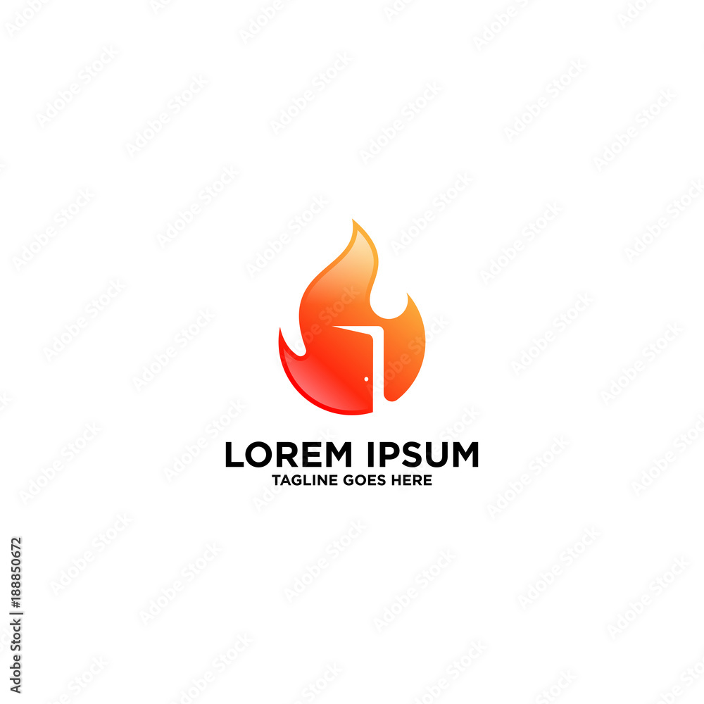 Fire Logo Vector Fire Logo Vector
